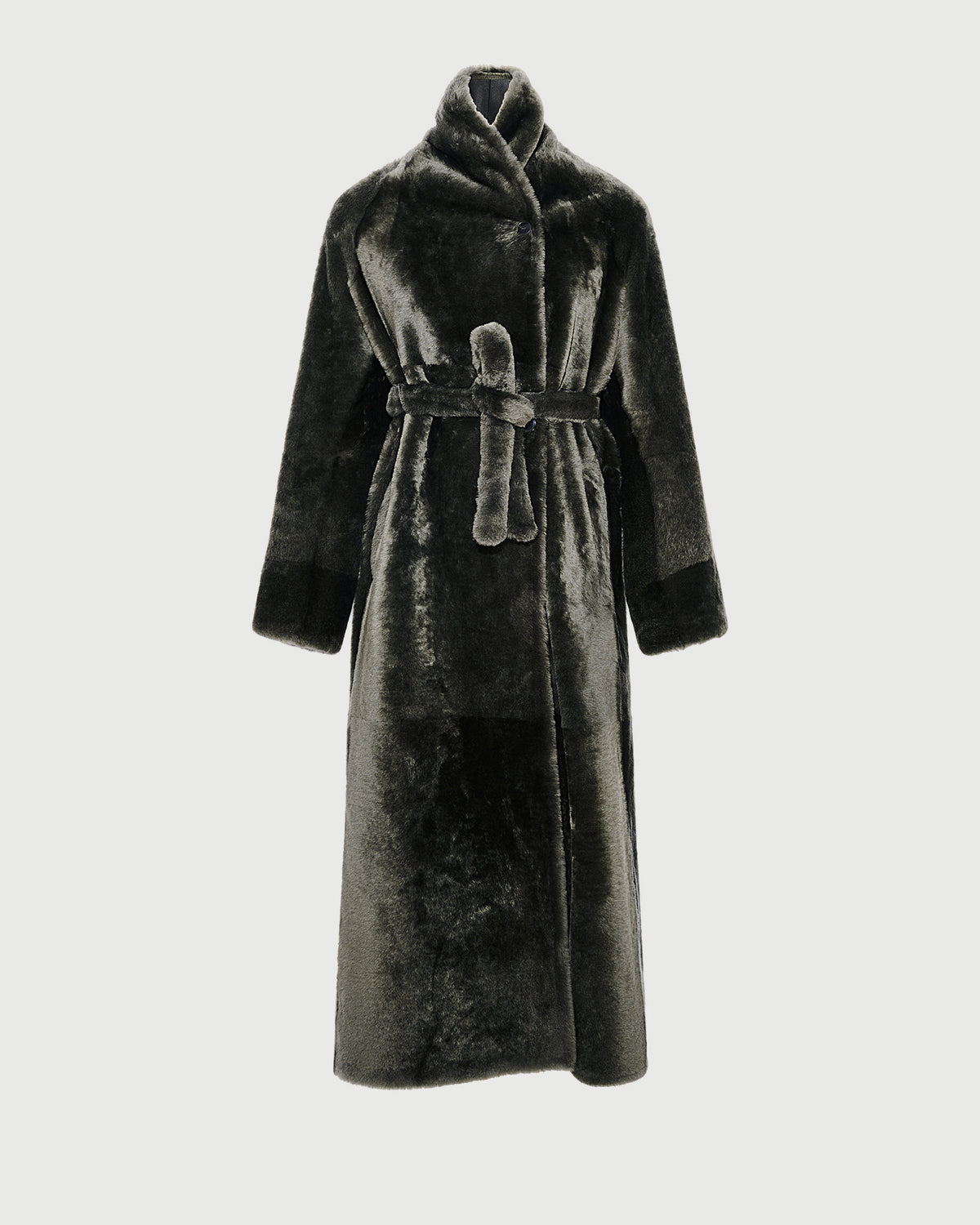 Long lambskin shearling coat - Yves Salomon - New Fall/Winter Collection