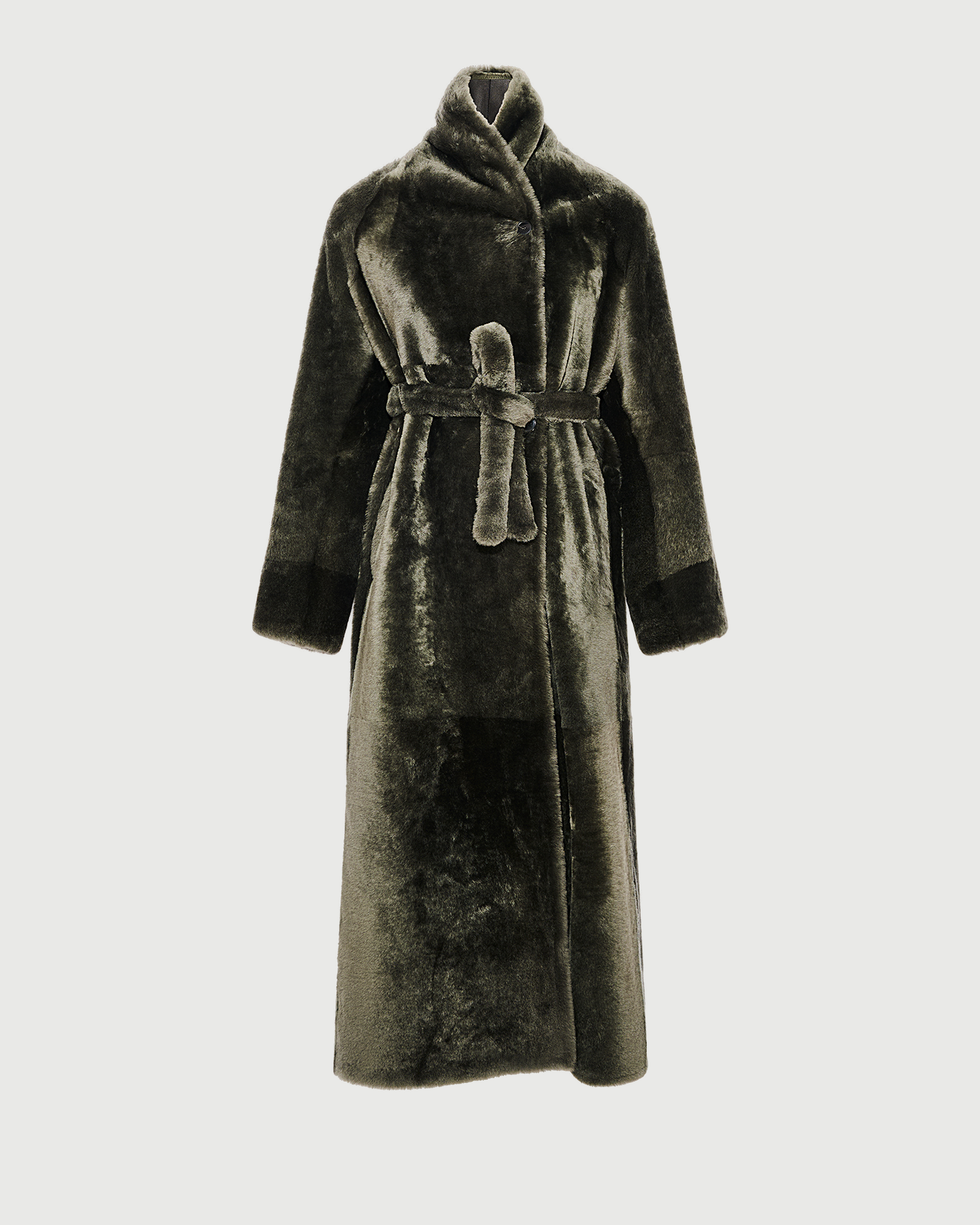 Long lambskin shearling coat - Yves Salomon - New Fall Winter Collection