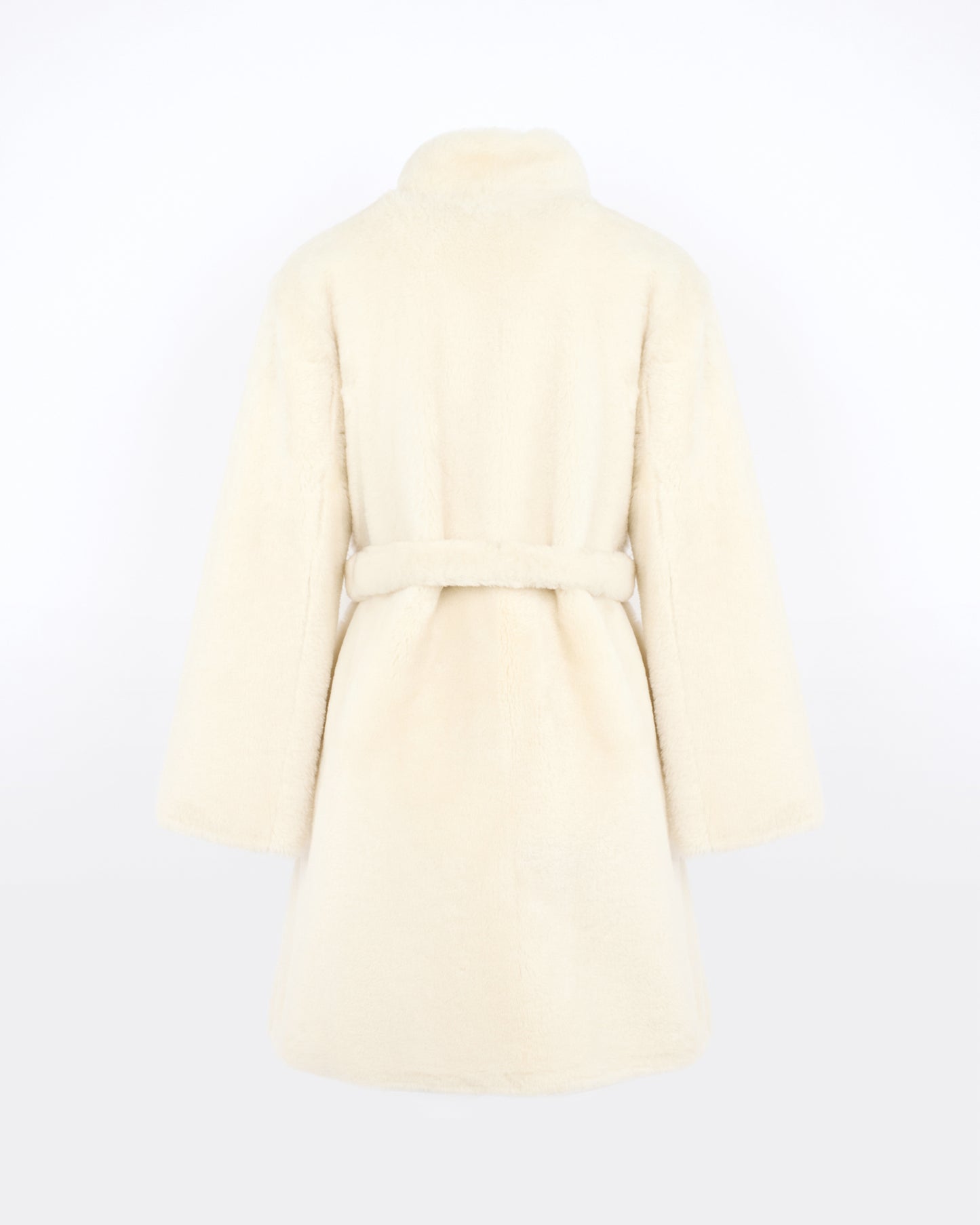 Reversible combed lambskin shearling coat - Yves Salomon - New Fall/Winter Collection