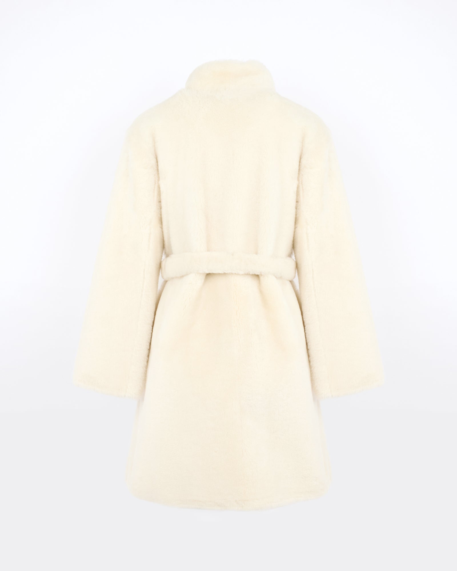 Reversible combed lambskin shearling coat - Yves Salomon - New Fall/Winter Collection