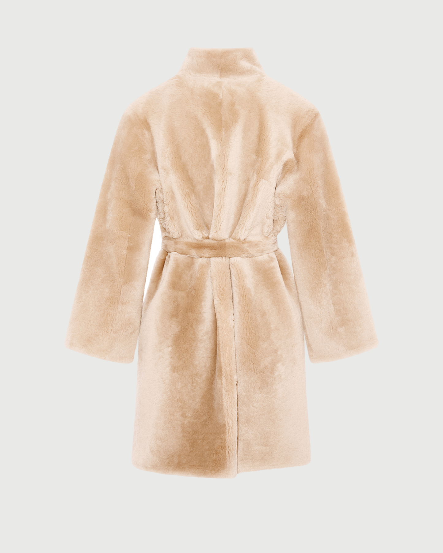Reversible combed lambskin shearling coat - Yves Salomon - New Fall Winter Collection
