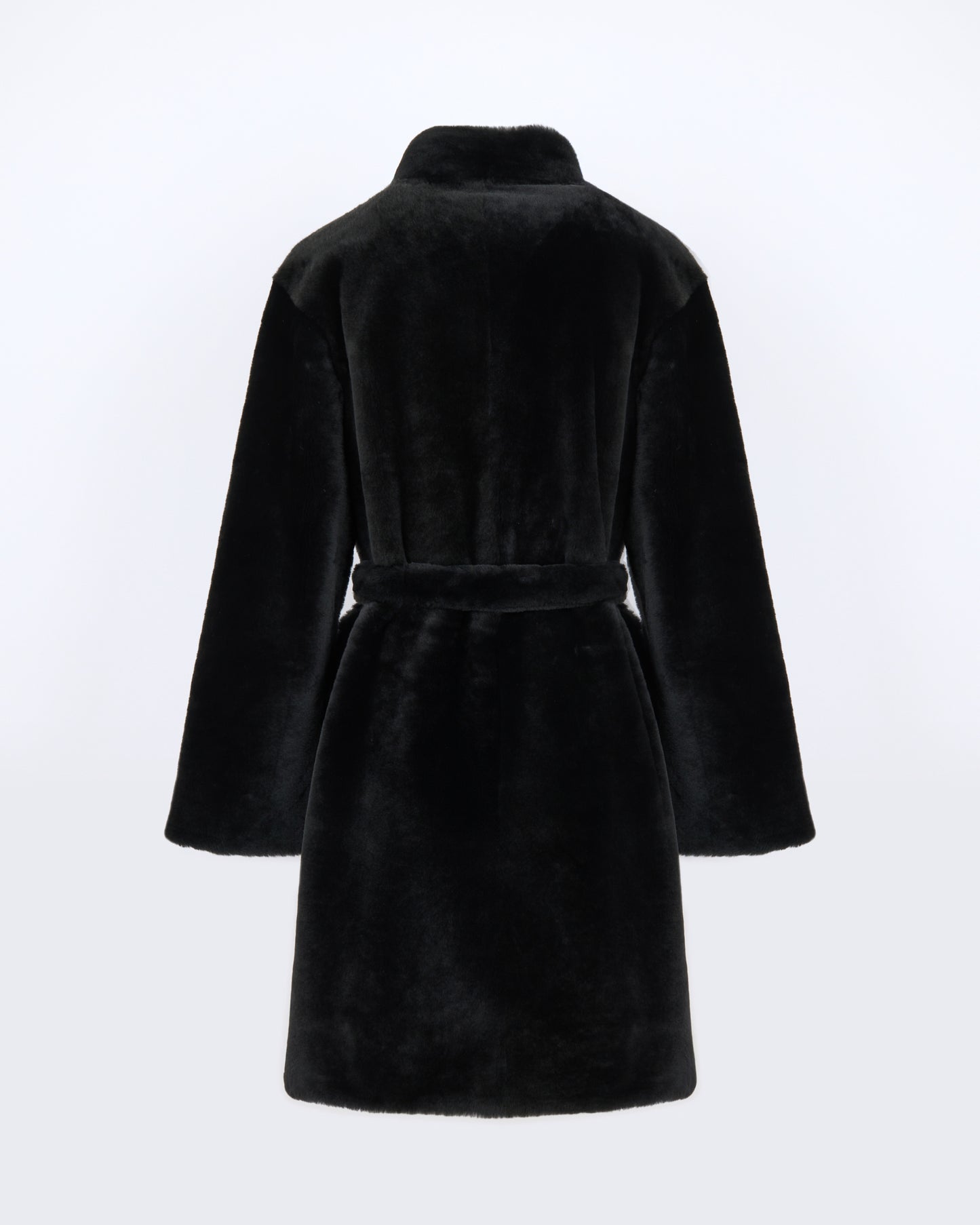 Reversible combed lambskin shearling coat - Yves Salomon - New Fall/Winter Collection