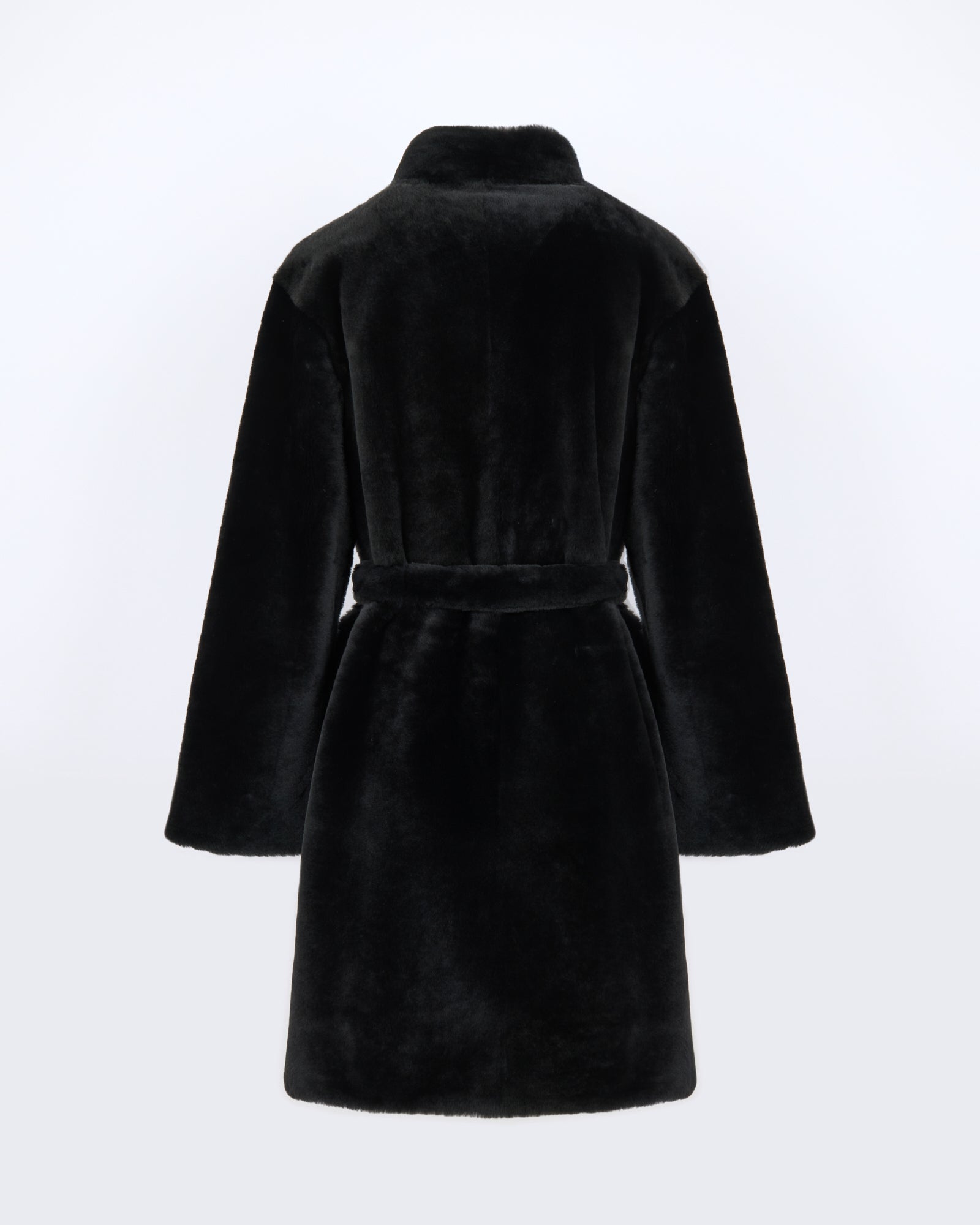 Reversible combed lambskin shearling coat - Yves Salomon - New Fall/Winter Collection