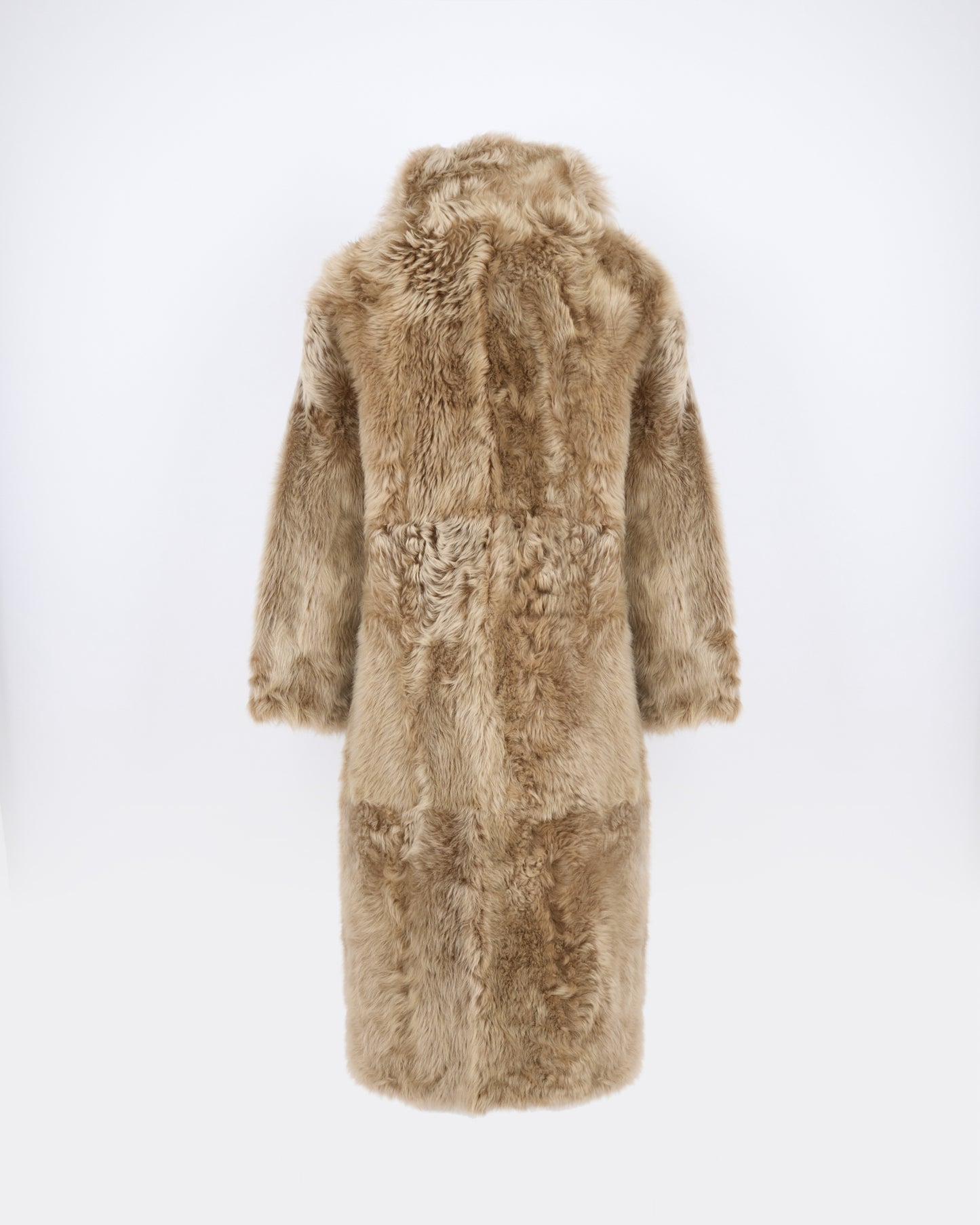 Long reversible lambskin shearling coat - Yves Salomon - New Fall/Winter Collection