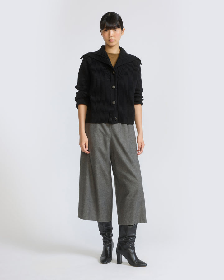 Cashmere and cotton culottes - Yves Salomon - New Fall/Winter Collection