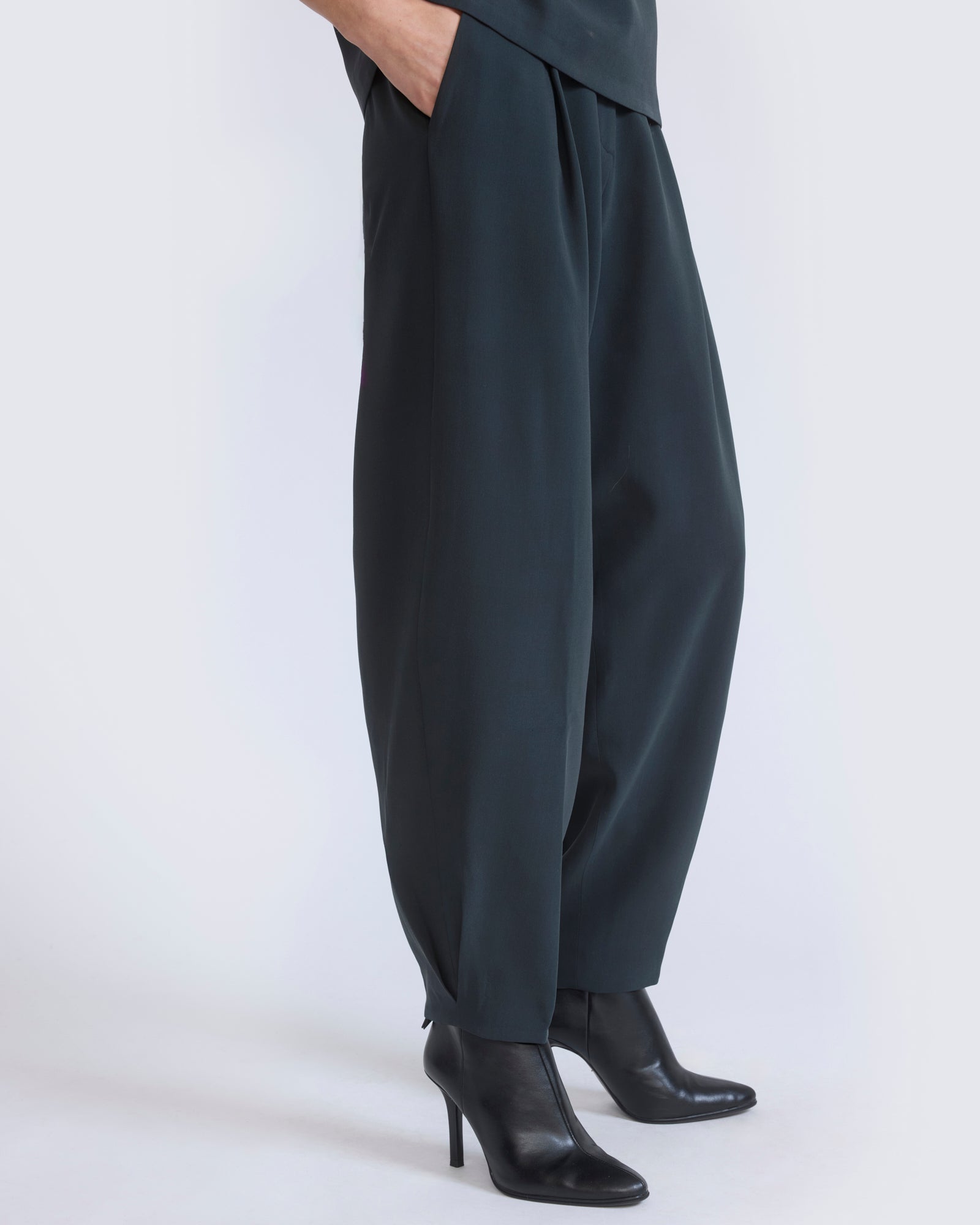 Balloon silk crepe pants - Yves Salomon - New Fall/Winter Collection