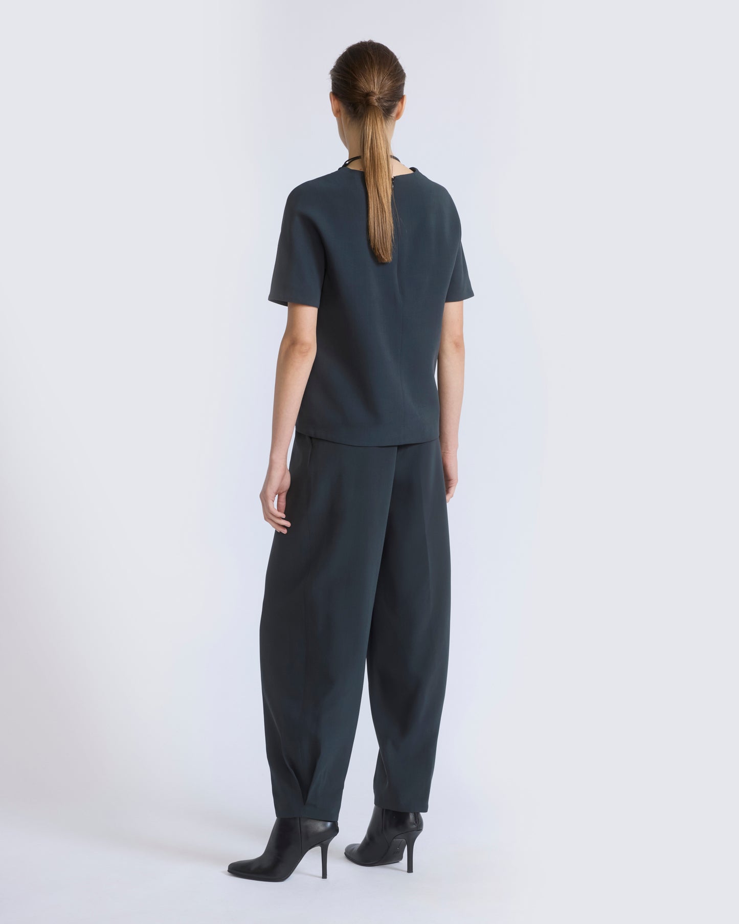 Balloon silk crepe pants - Yves Salomon - New Fall/Winter Collection