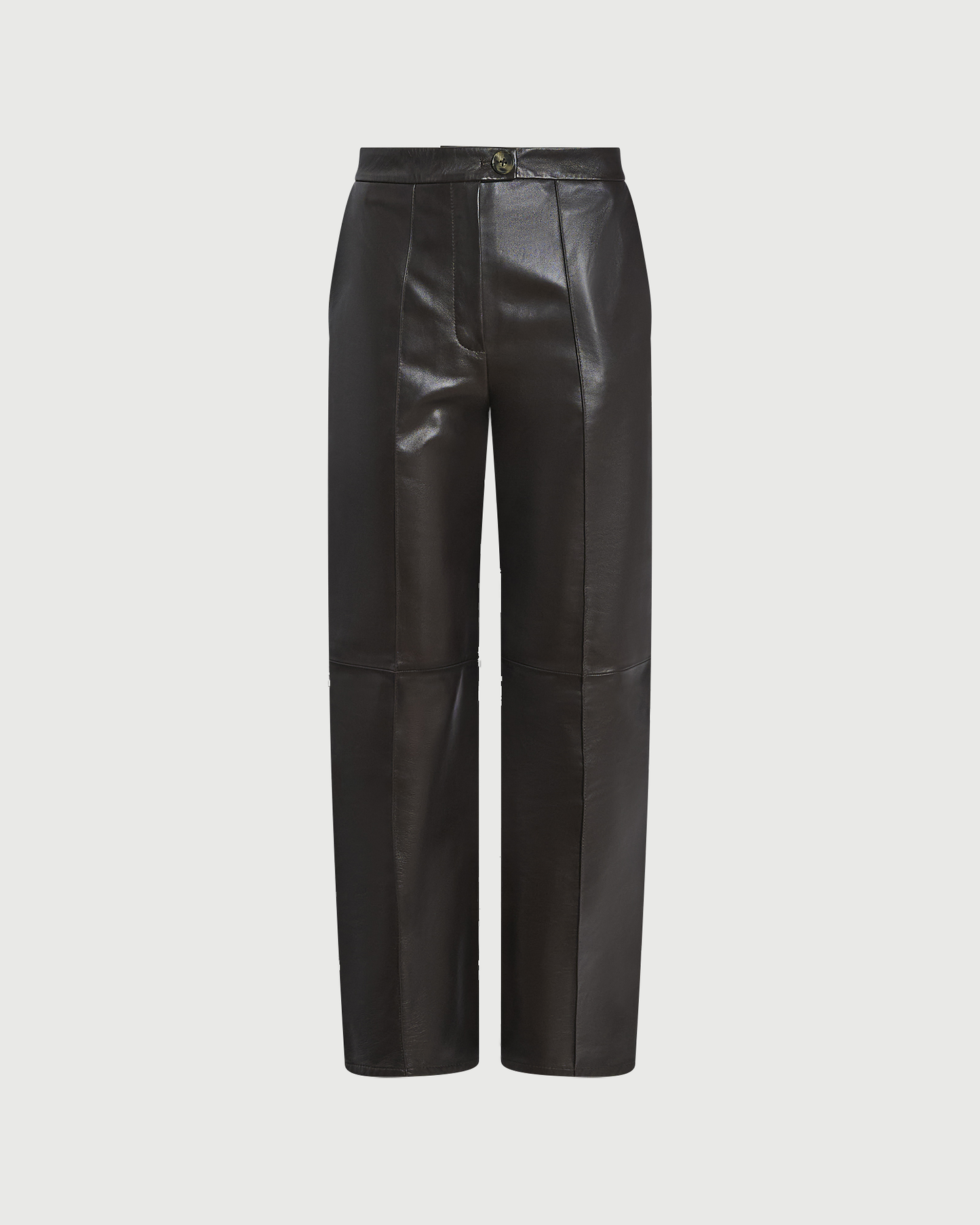 Tailored lambskin leather trousers - Yves Salomon - New Fall Winter Collection