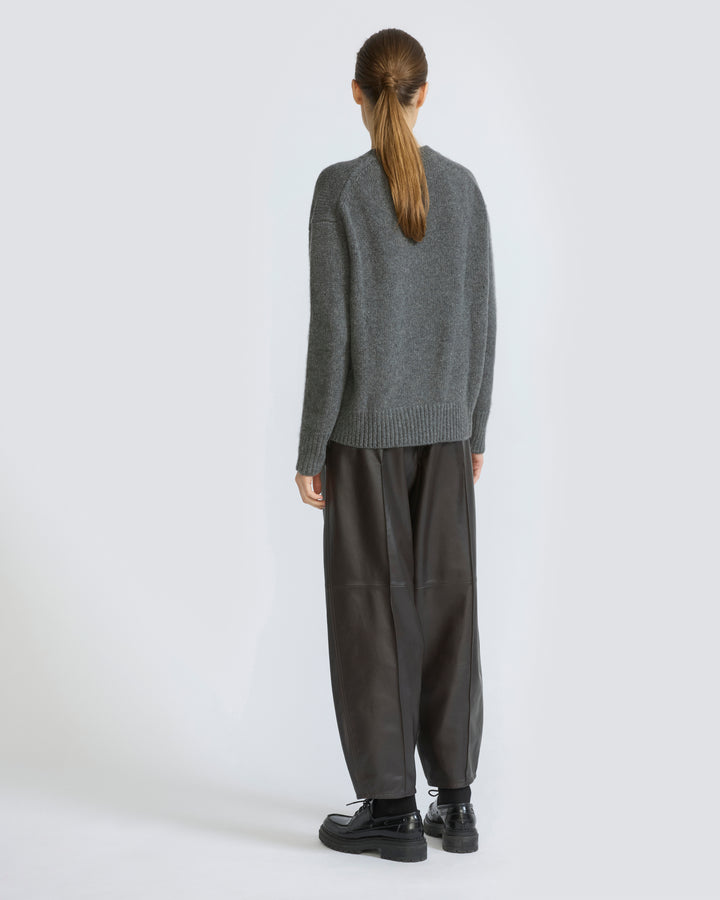 Lambskin leather balloon pants - Yves Salomon - New Fall/Winter Collection