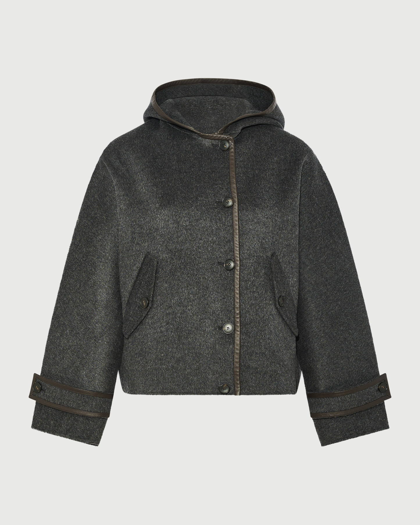 Double-sided cashmere wool hooded jacket - Yves Salomon - New Fall Winter Collection