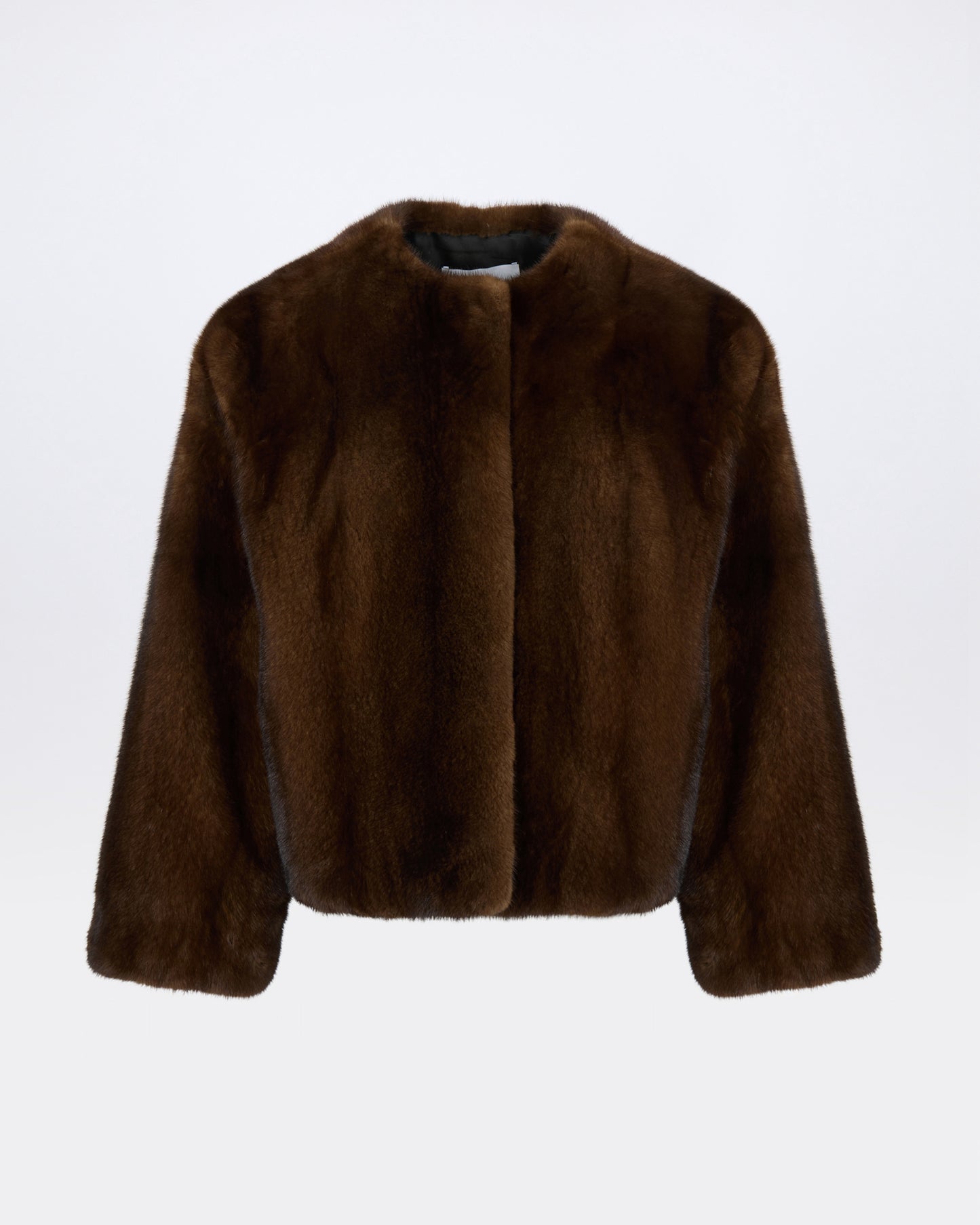 Oversized long-haired mink fur jacket - Yves Salomon - New Fall/Winter Collection