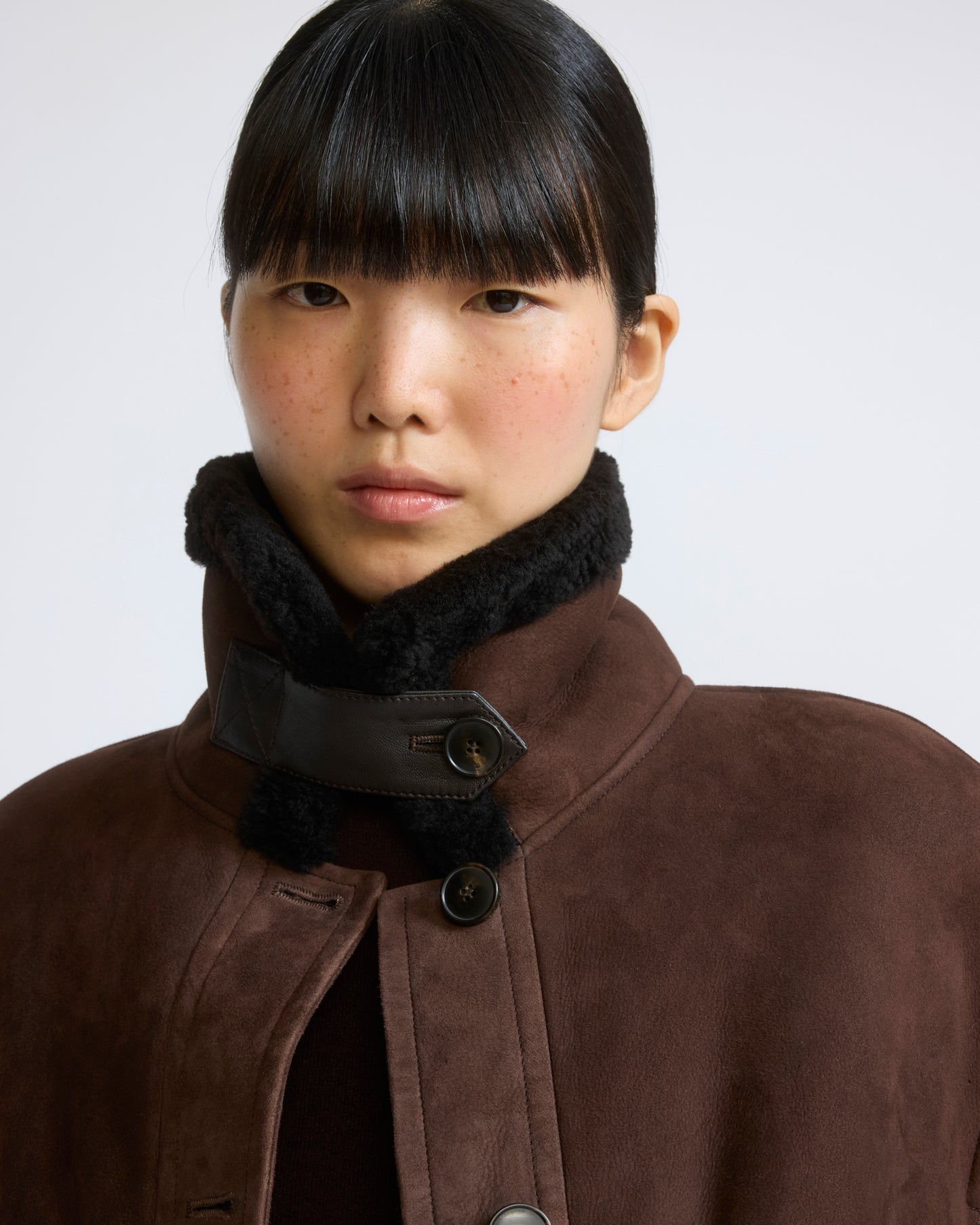 Lambskin shearling bomber jacket - Yves Salomon - New Fall/Winter Collection