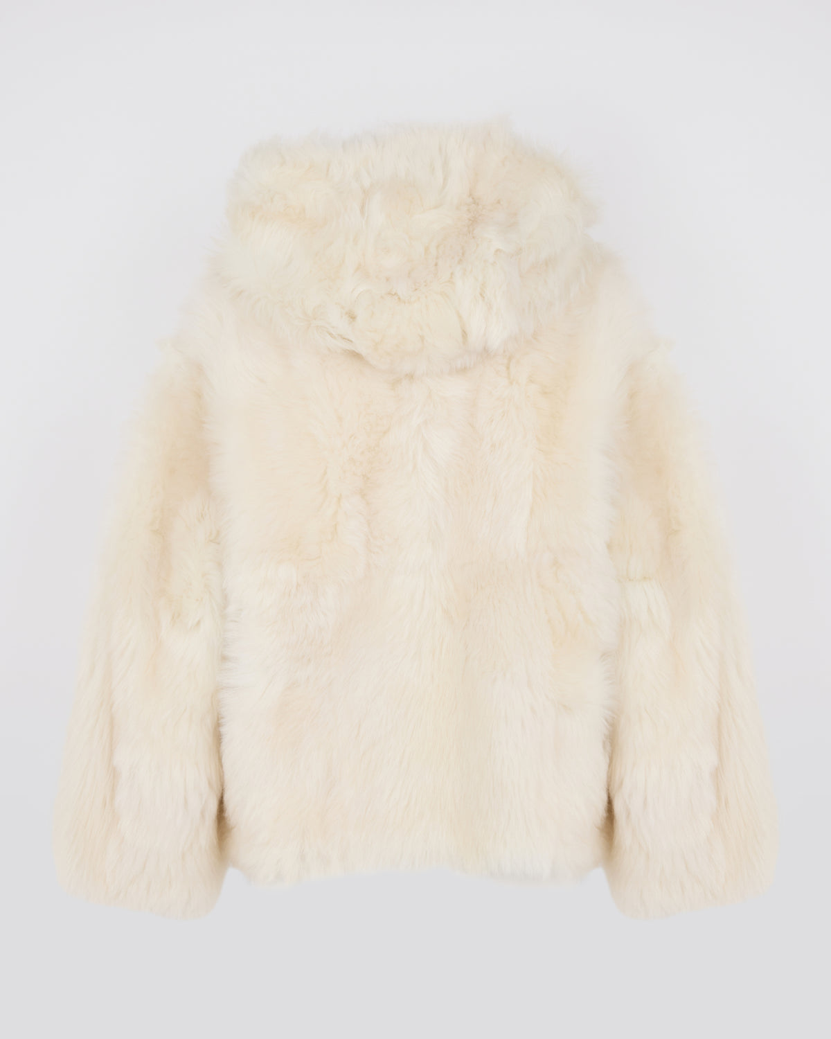 Reversible hooded Toscana lambskin shearling jacket - Yves Salomon - New Fall/Winter Collection