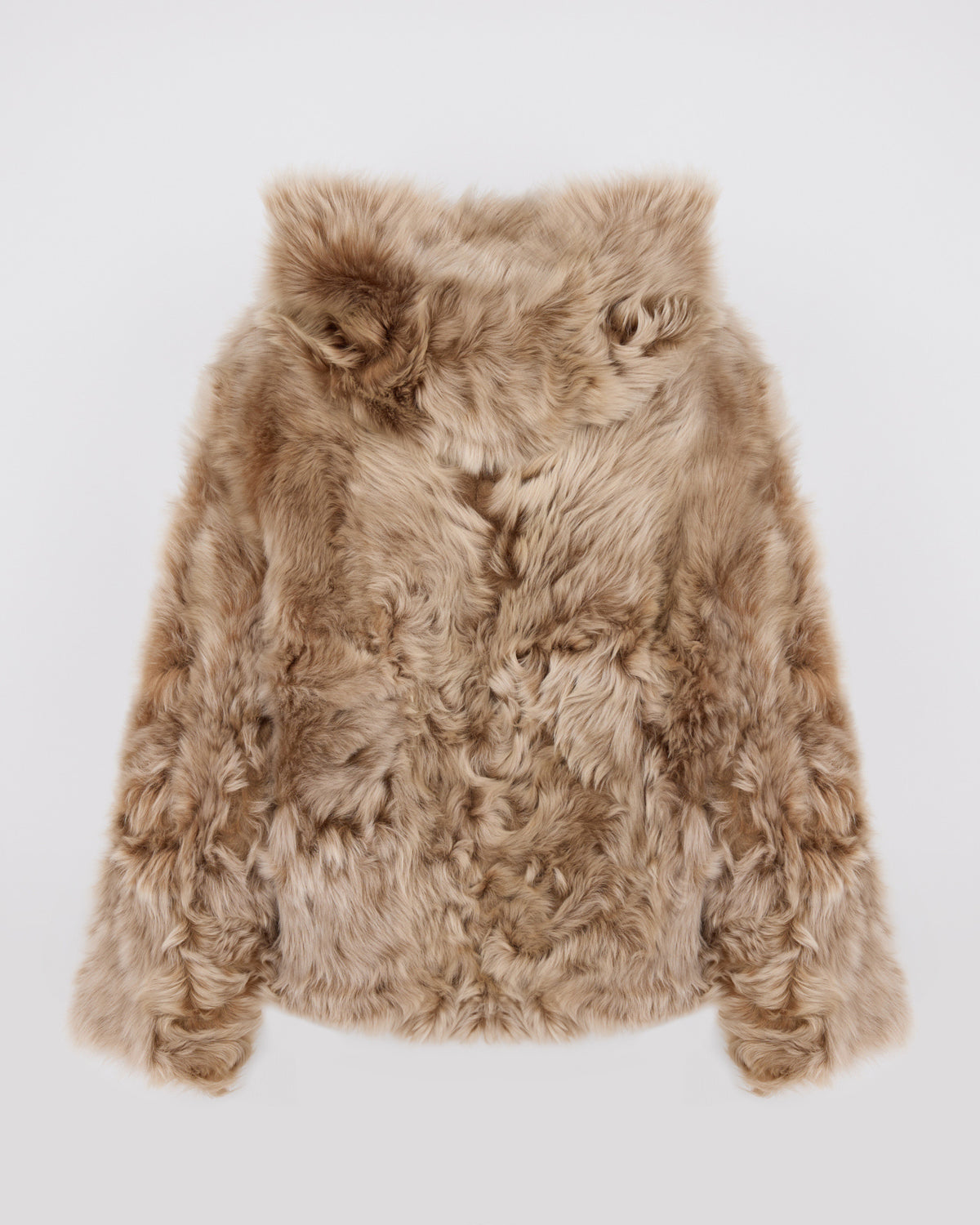 Reversible hooded Toscana lambskin shearling jacket - Yves Salomon - New Fall/Winter Collection