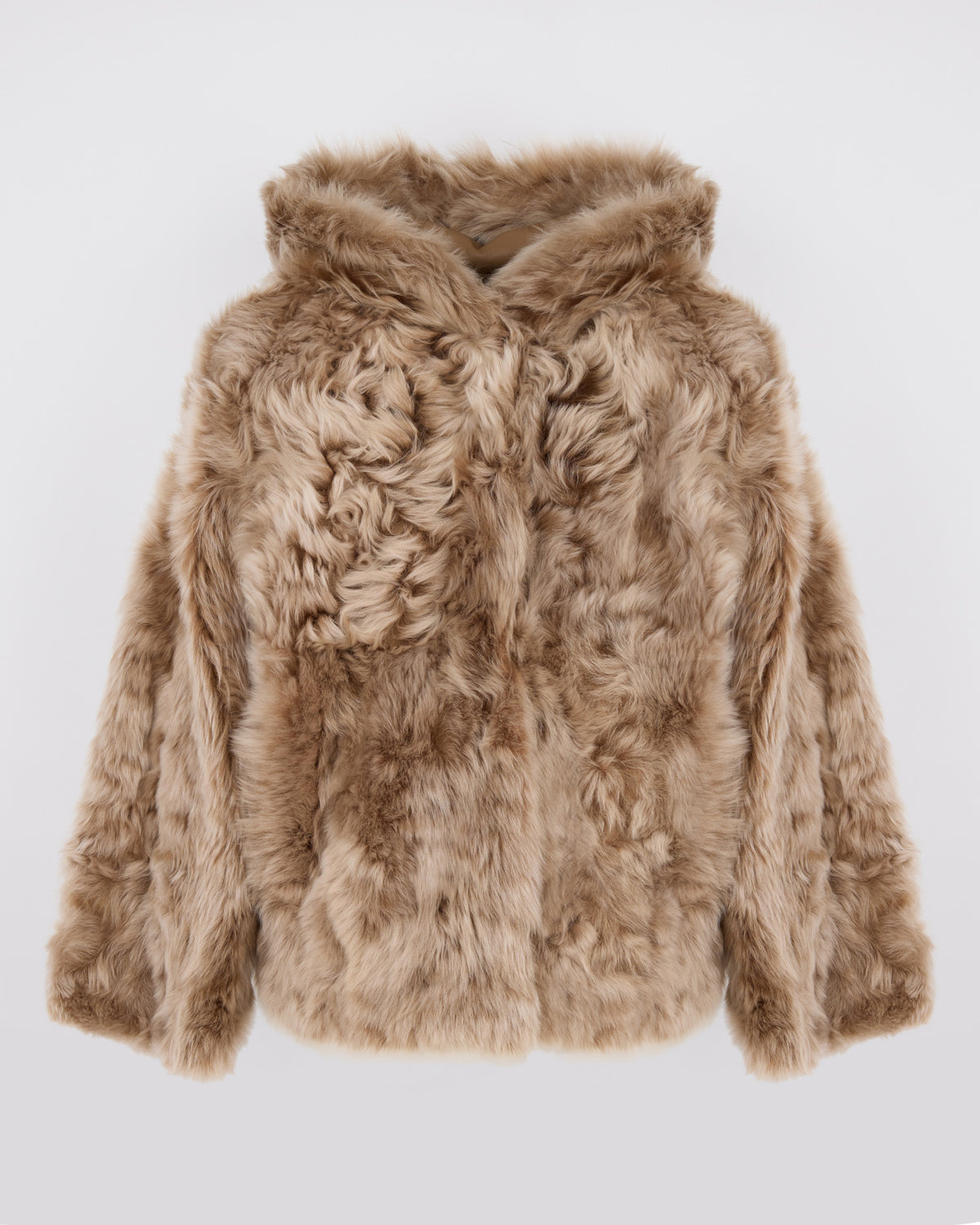 Reversible hooded Toscana lambskin shearling jacket - Yves Salomon - New Fall/Winter Collection