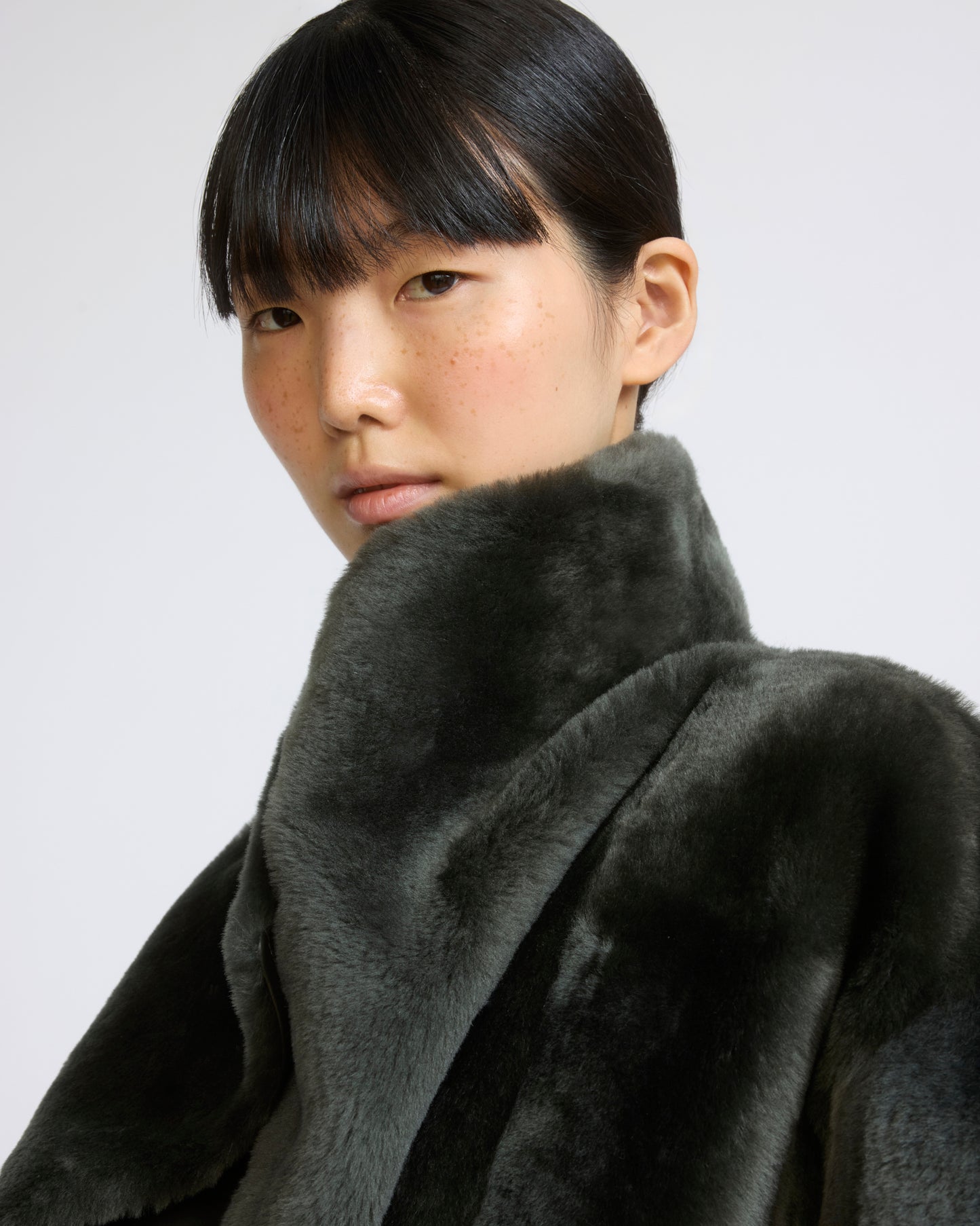 Reversible short Lacon lambskin shearling jacket - Yves Salomon - New Fall/Winter Collection