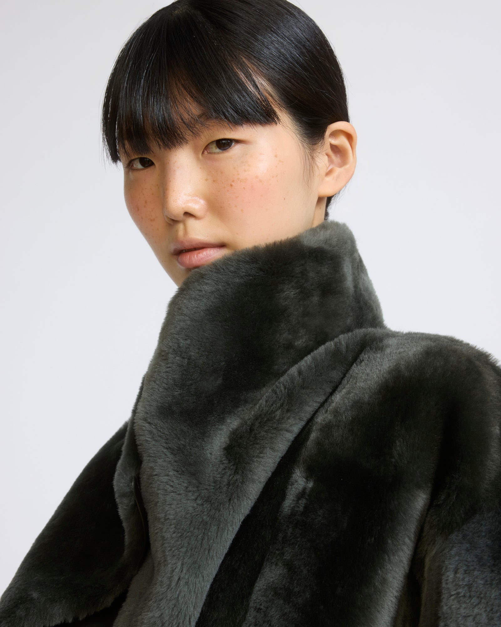 Reversible short Lacon lambskin shearling jacket - Yves Salomon - New Fall/Winter Collection