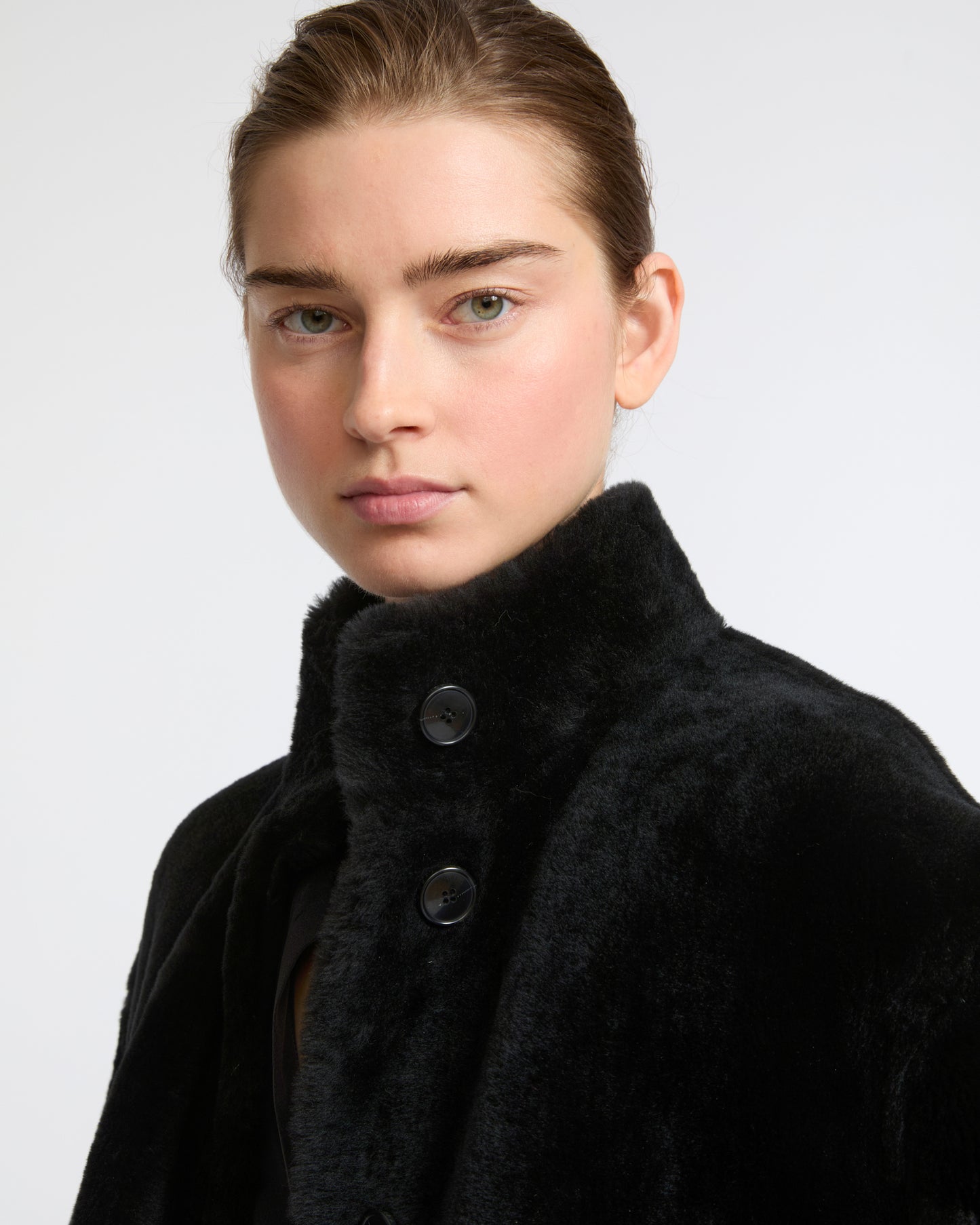 Merino lambskin shearling jacket - Yves Salomon - New Fall Winter Collection