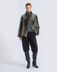 Merino lambskin shearling jacket