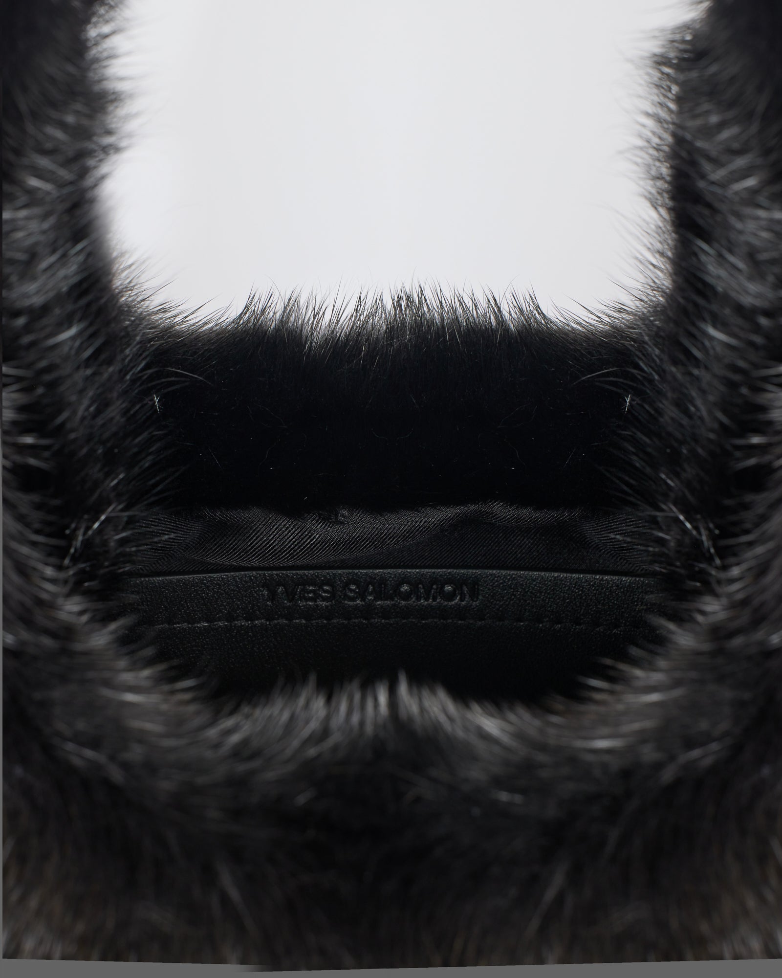 Mink fur bag with lamnskin details - New Fall/Winter Collection