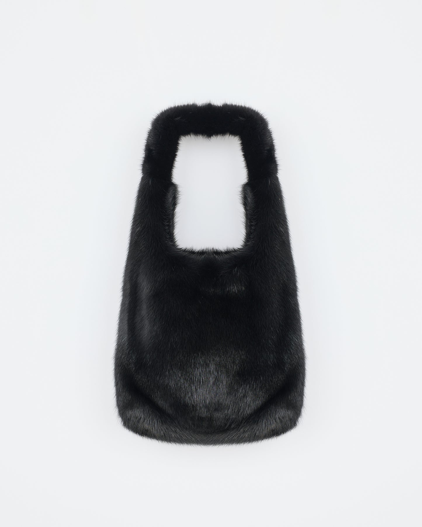 Mink fur bag with lamnskin details - New Fall/Winter Collection