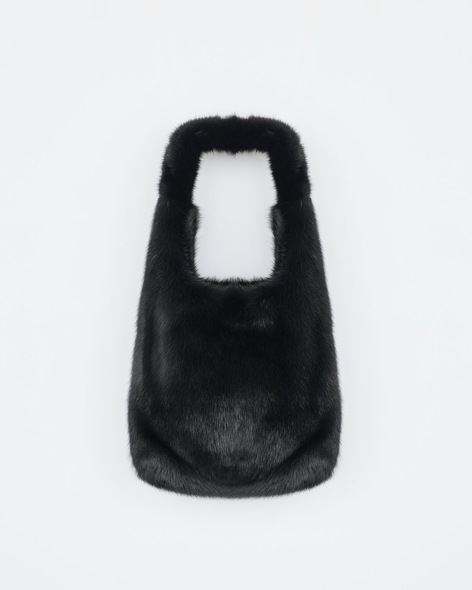 Mink fur bag with lamnskin details - New Fall/Winter Collection