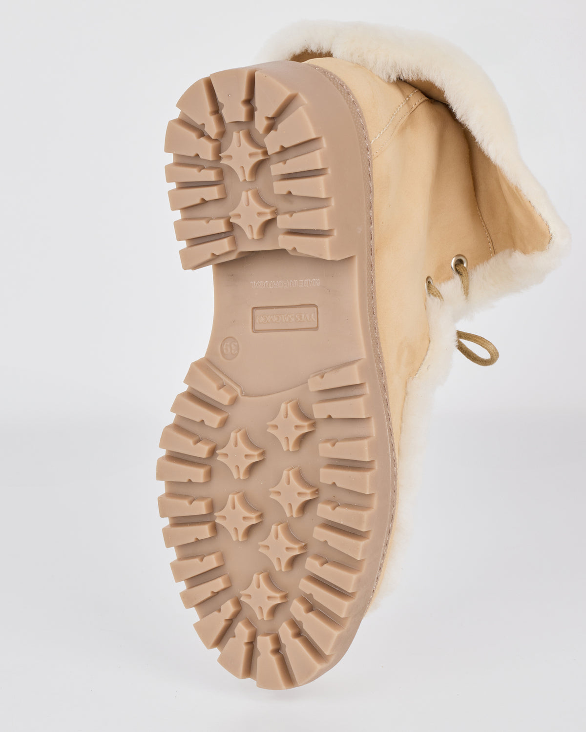 Suede and brushed merinillo lambskin ankle boots - Yves Salomon - New Fall/Winter Collection