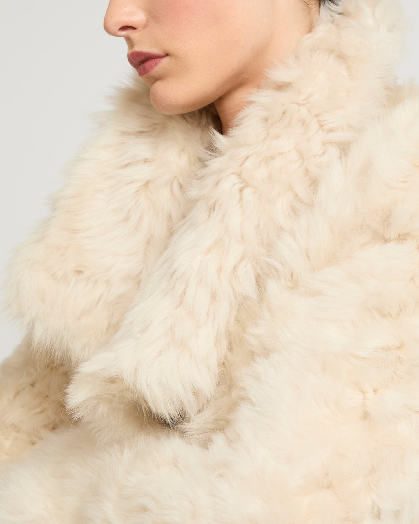 Short jacket in Toscana lambskin