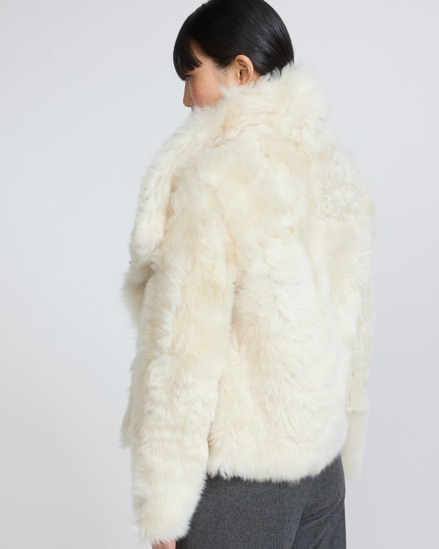 Short jacket in Toscana lambskin - Yves Salomon - New Fall/Winter Collection