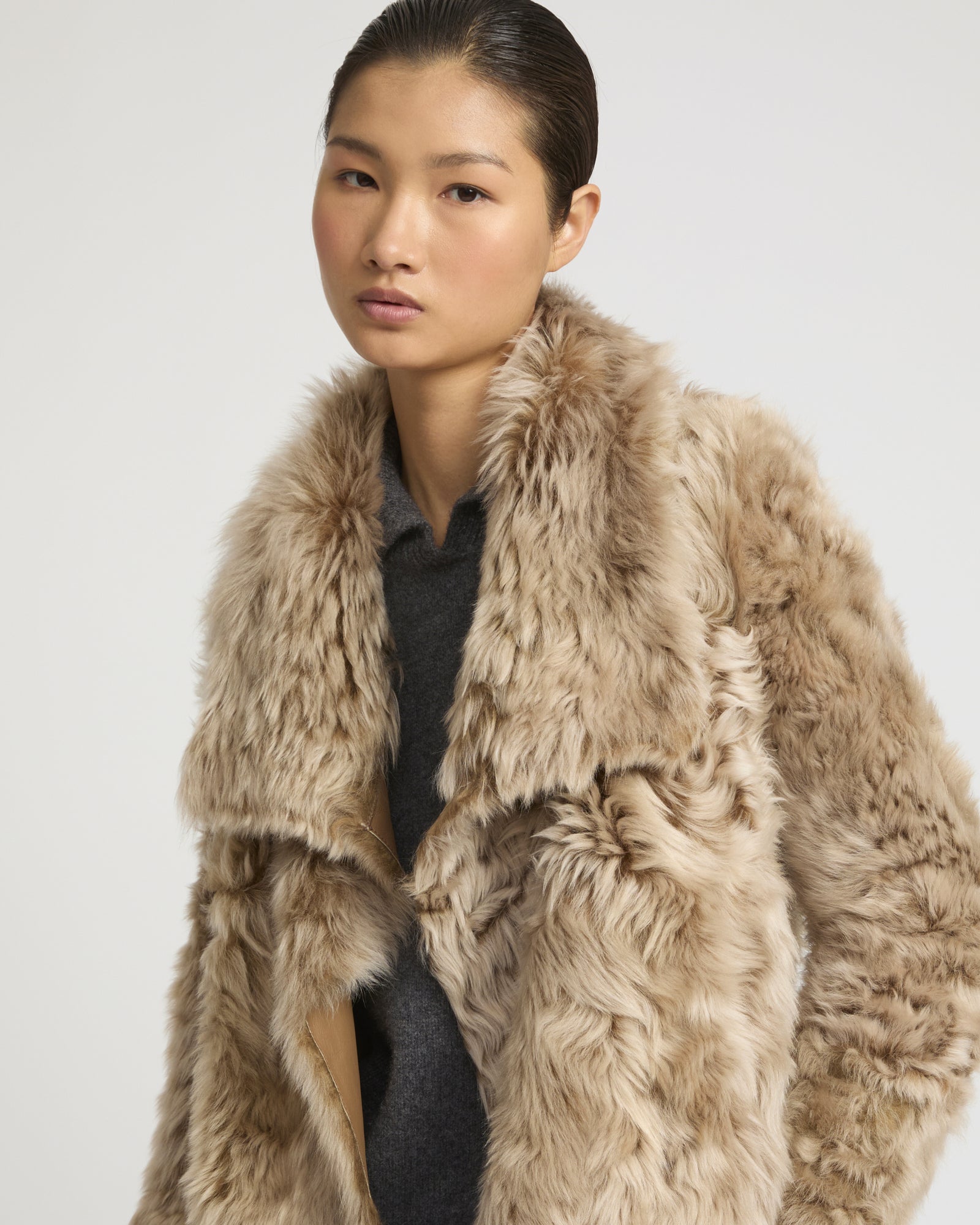 Women's short coats | Yves Salomon PARIS – Yves Salomon US