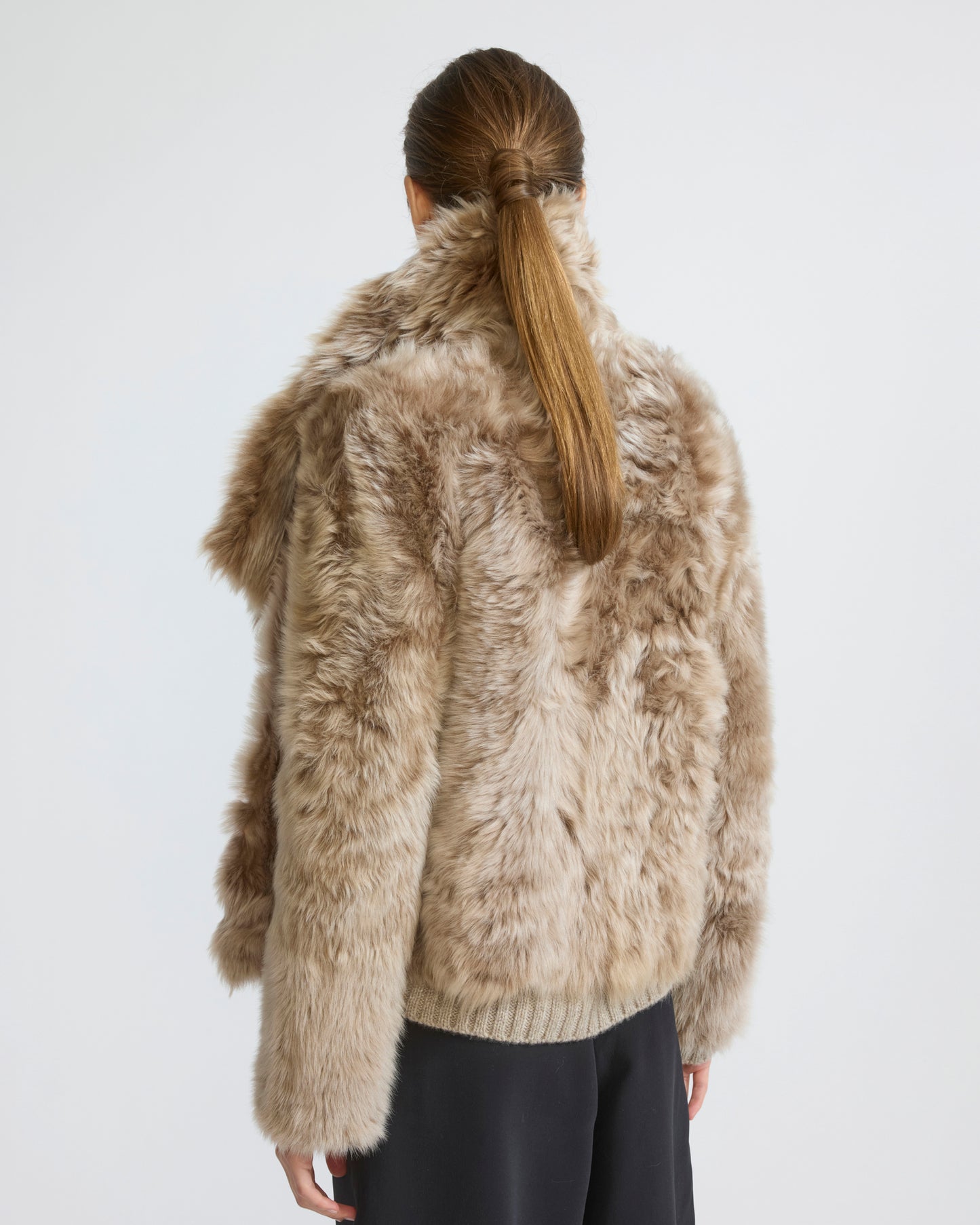 Short jacket in Toscana lambskin - Yves Salomon - New Fall/Winter Collection