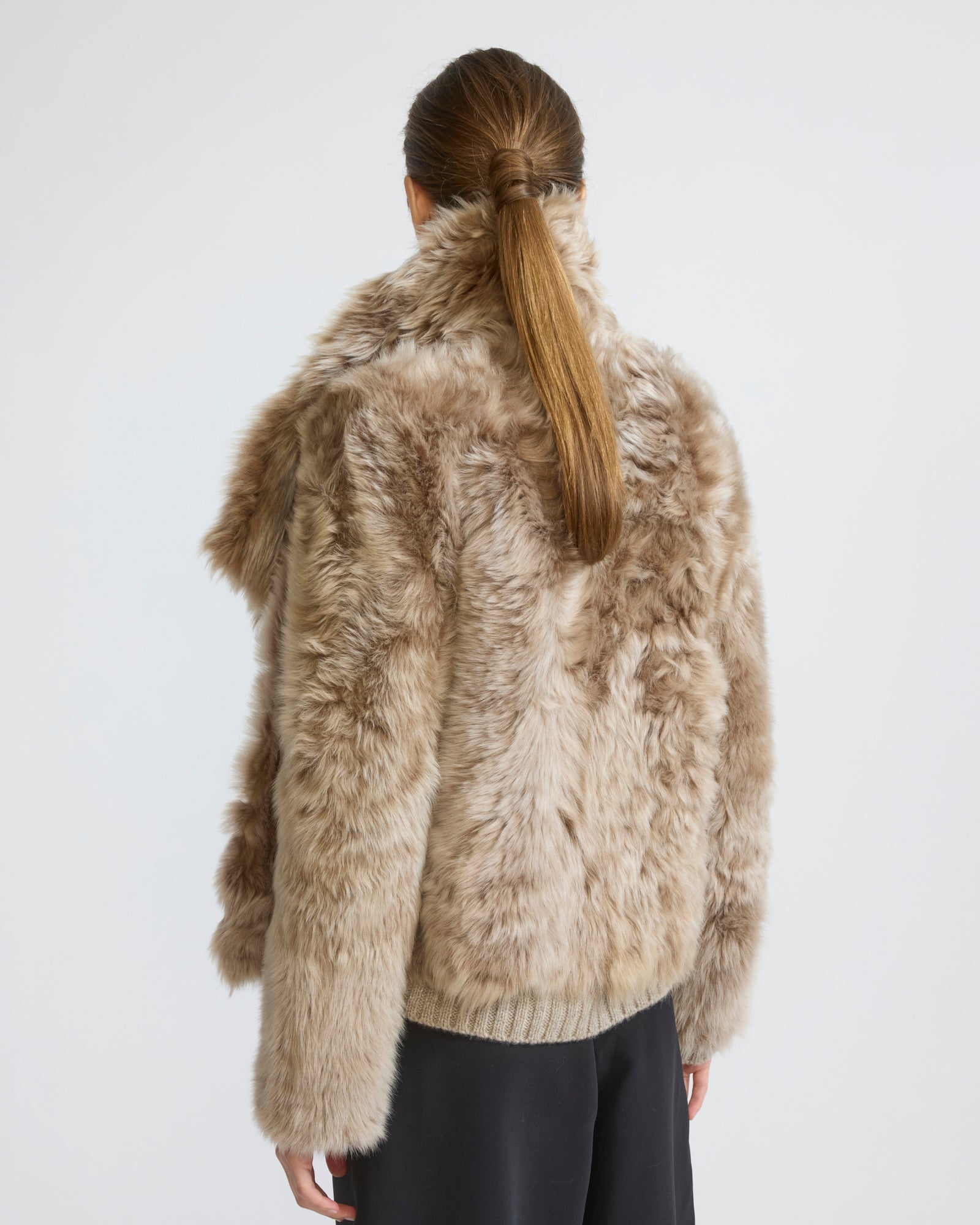 Short jacket in Toscana lambskin - Yves Salomon - New Fall/Winter Collection