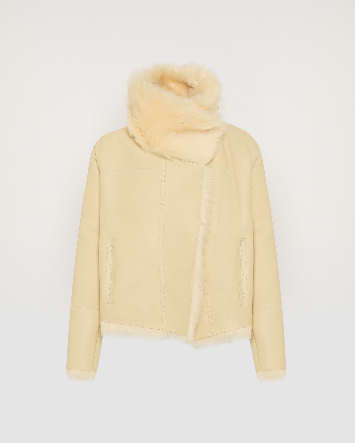 Short jacket in Toscana lambskin - Yves Salomon