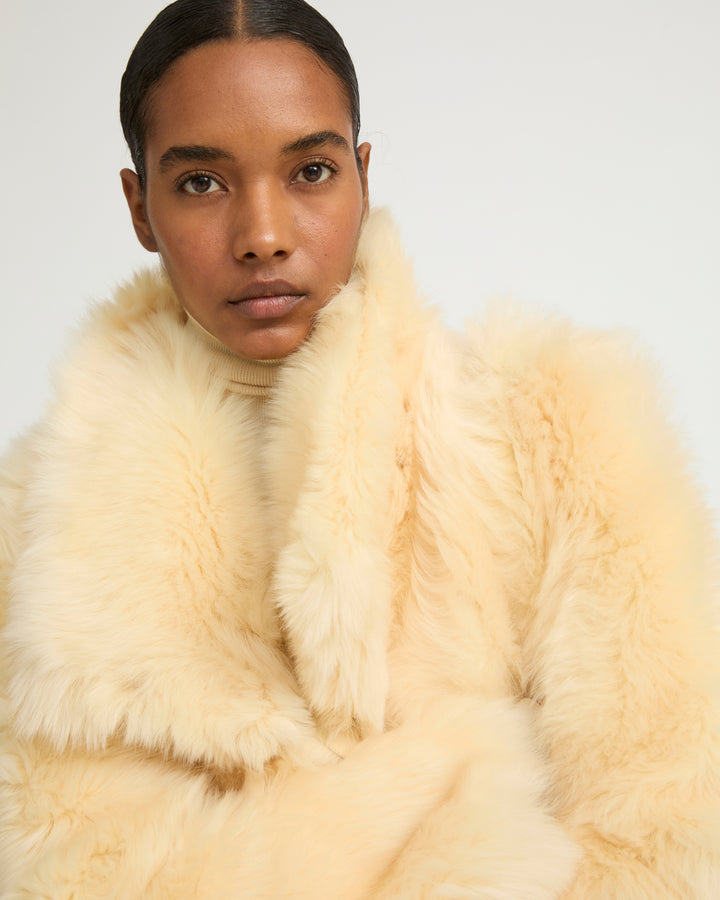 Short jacket in Toscana lambskin