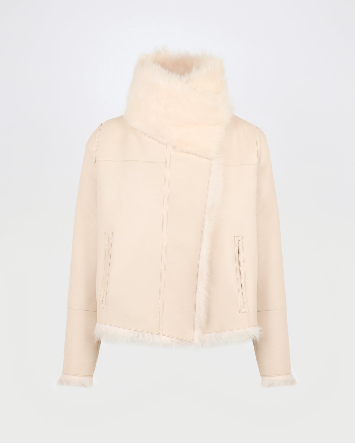 Short jacket in Toscana lambskin - Yves Salomon - New Fall/Winter Collection