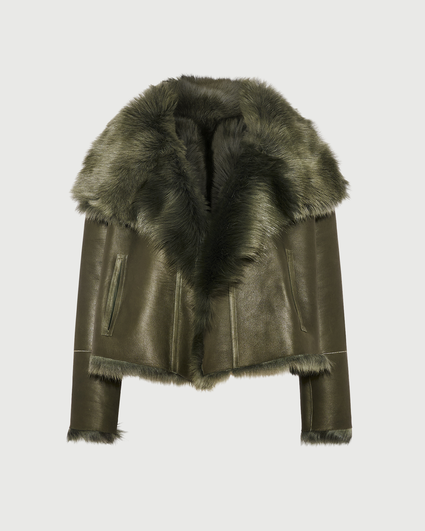 Short jacket in Toscana lambskin - Yves Salomon - New Fall Winter Collection