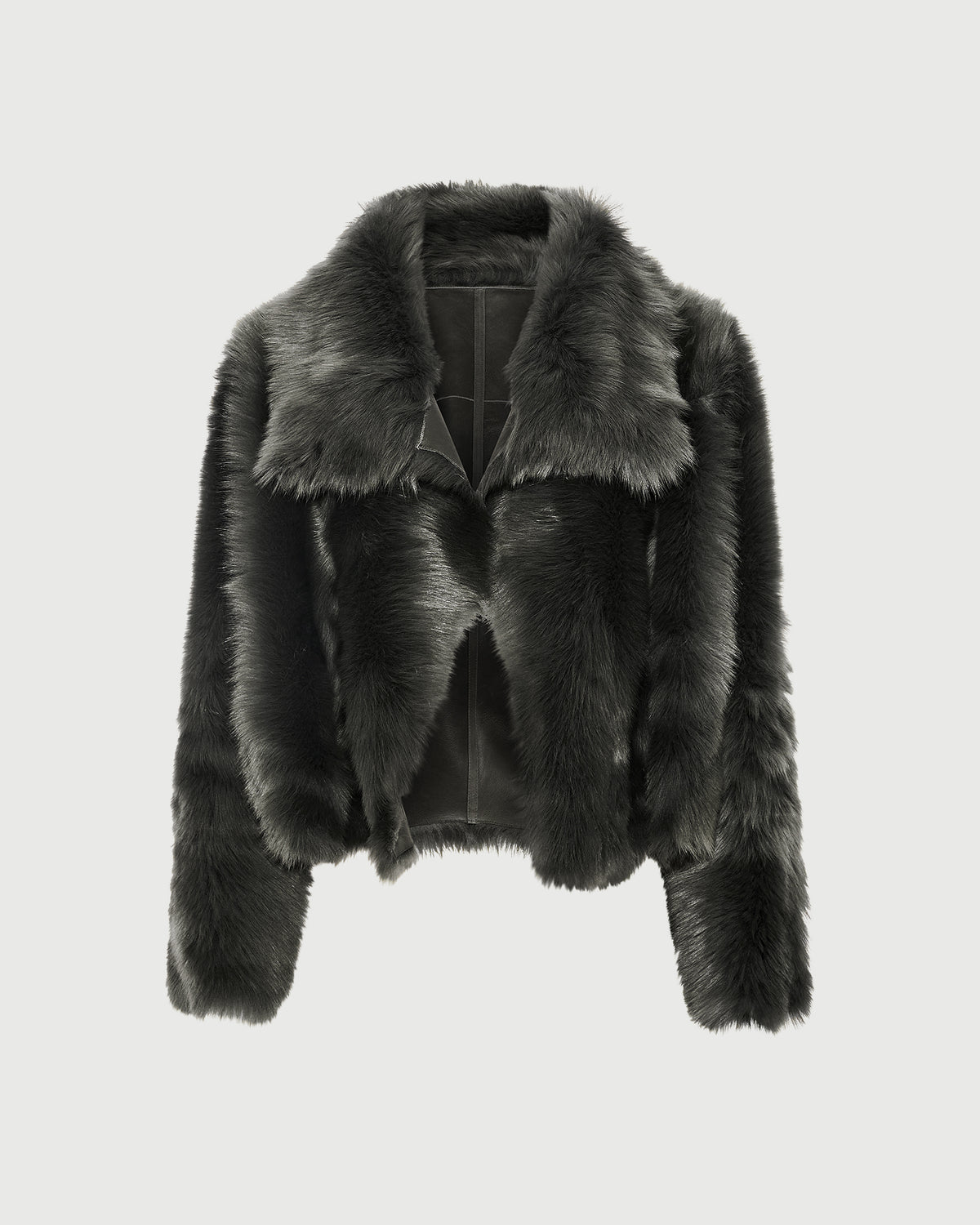Short jacket in Toscana lambskin
