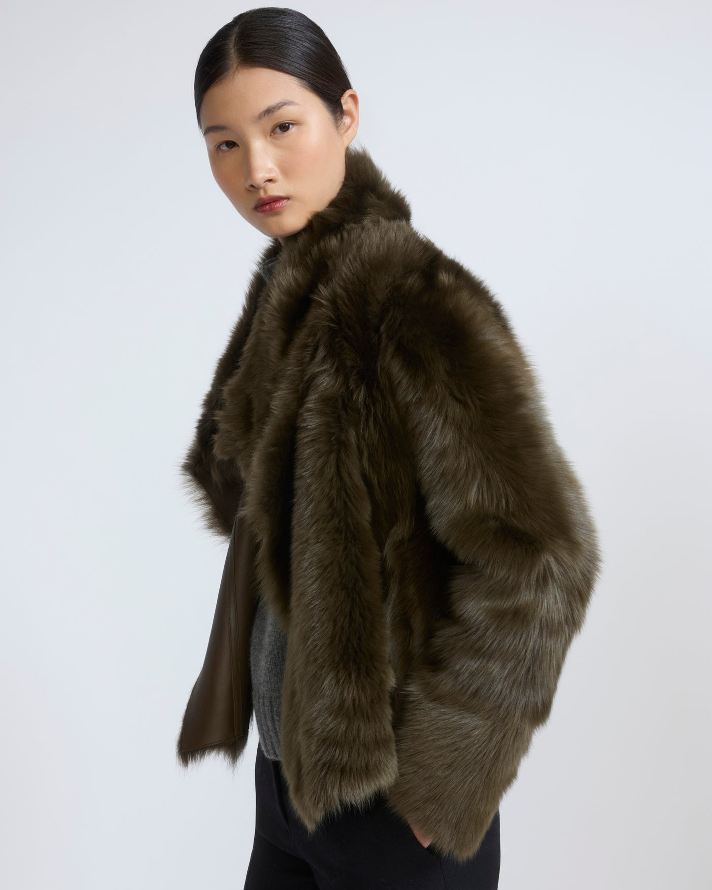 Short jacket in Toscana lambskin - Yves Salomon - New Fall/Winter Collection