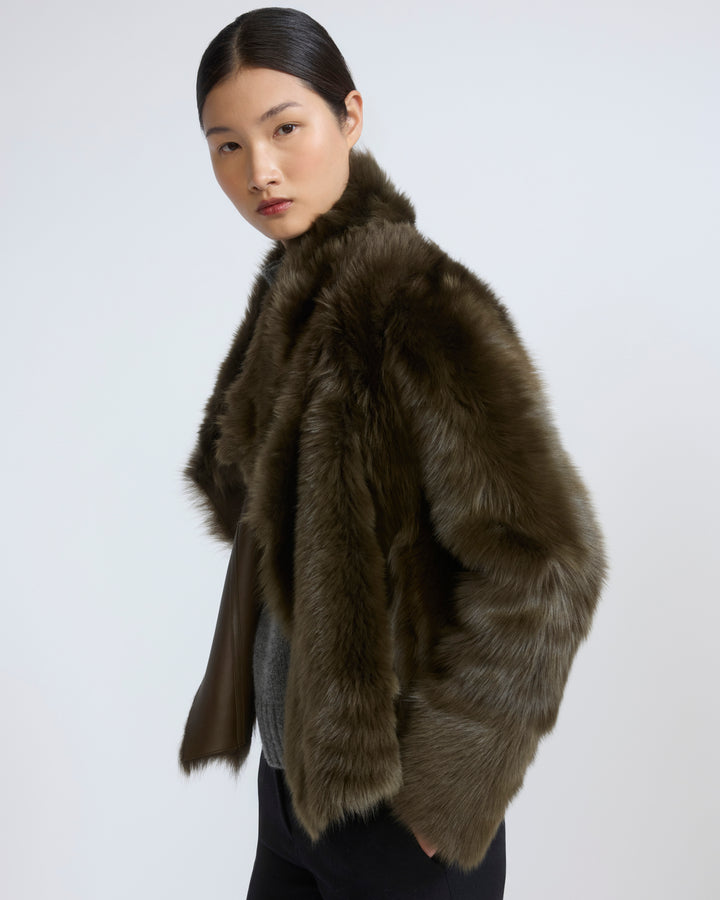 Short jacket in Toscana lambskin - Yves Salomon - New Fall/Winter Collection