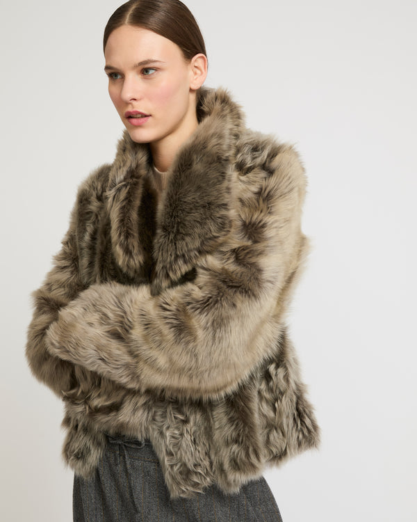 Women s shearling coats Yves Salomon Paris Yves Salomon US