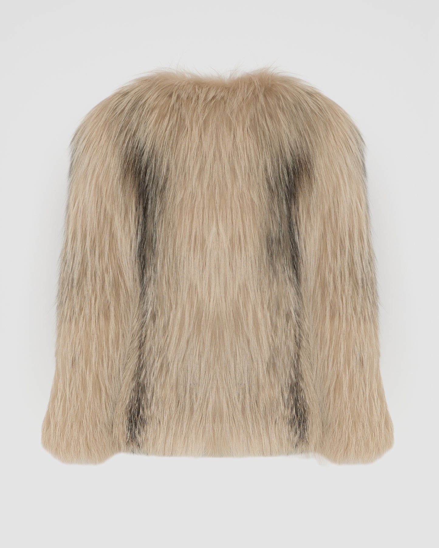 Knitted fox fur jacket - Yves Salomon