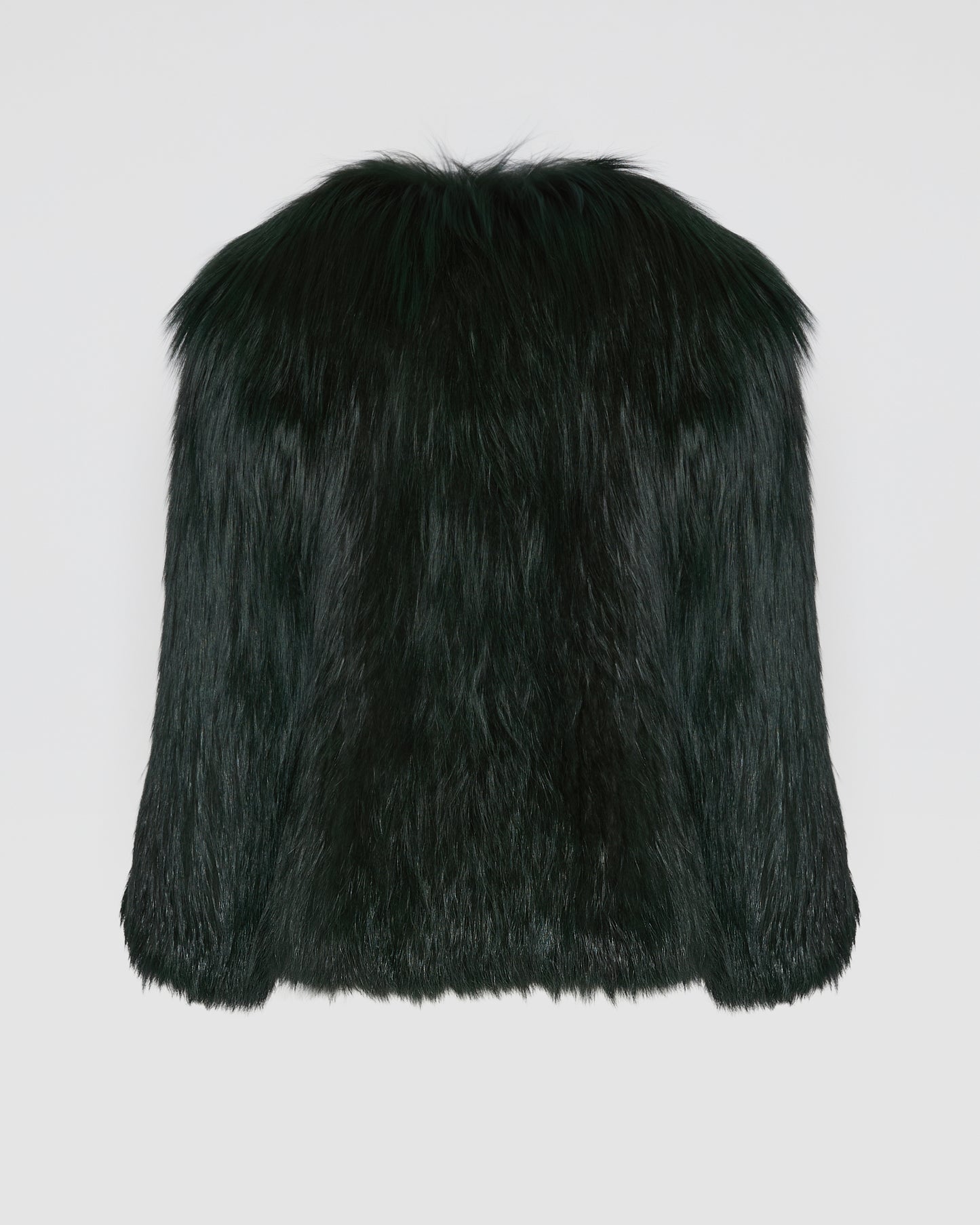Knitted fox fur jacket - Yves Salomon