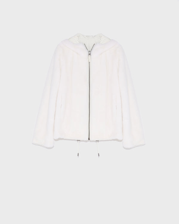 Long jacket - white - Yves Salomon