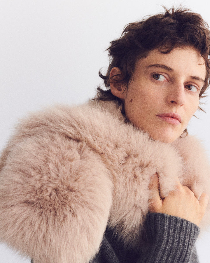 Fox fur scarf - Yves Salomon - New Fall Winter Collection