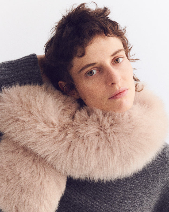 Fox fur scarf - Yves Salomon - New Fall Winter Collection