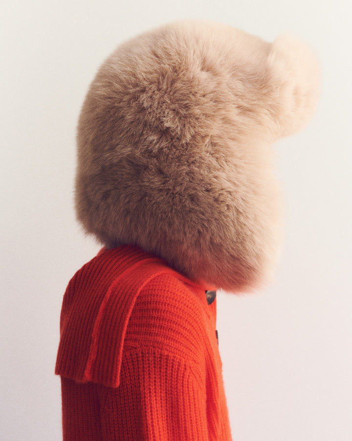 Fox fur ushanka hat - Yves Salomon - New Fall Winter Collection
