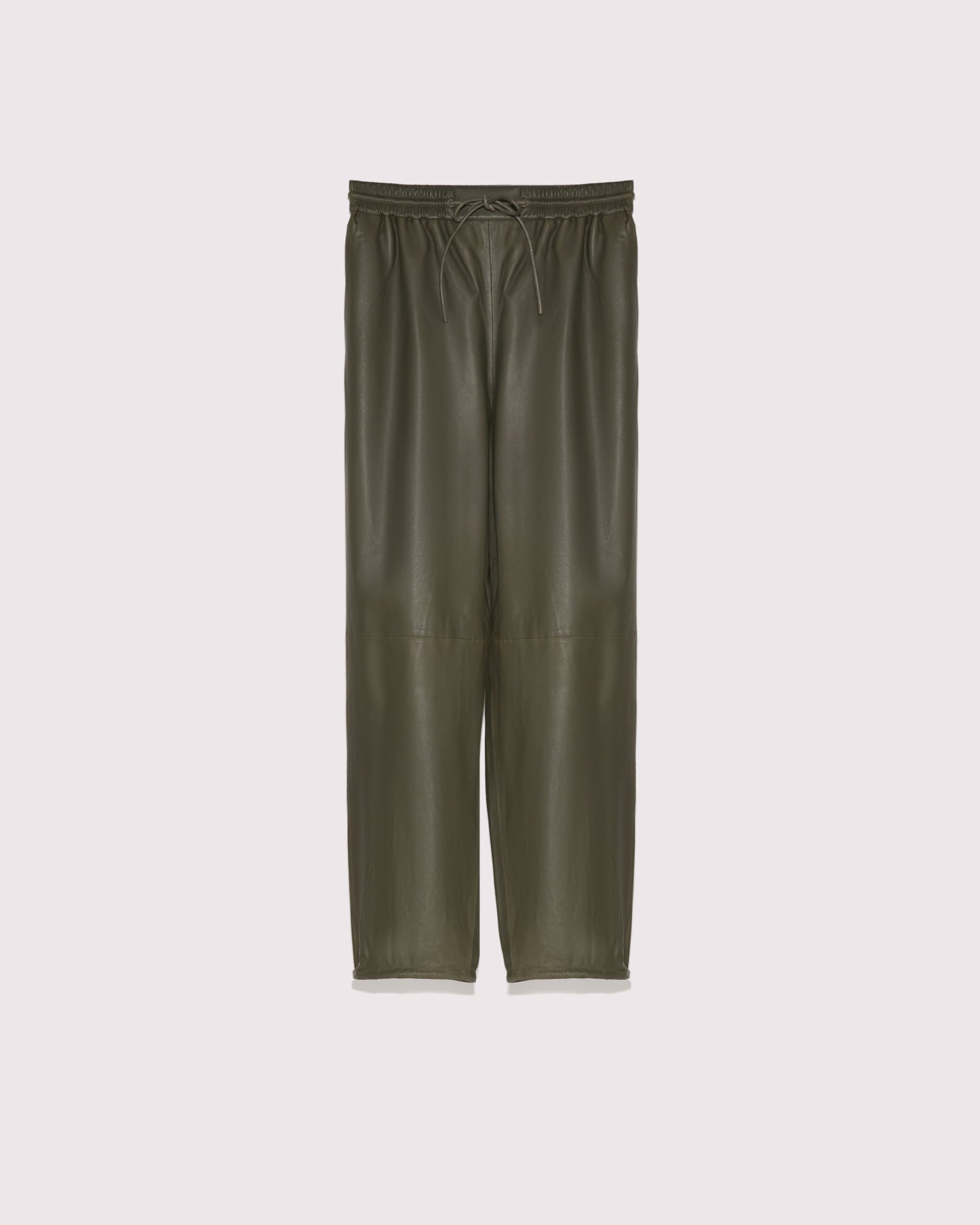 Balck Friday 2025 - Yves Salomon - Leather joggers - khaki