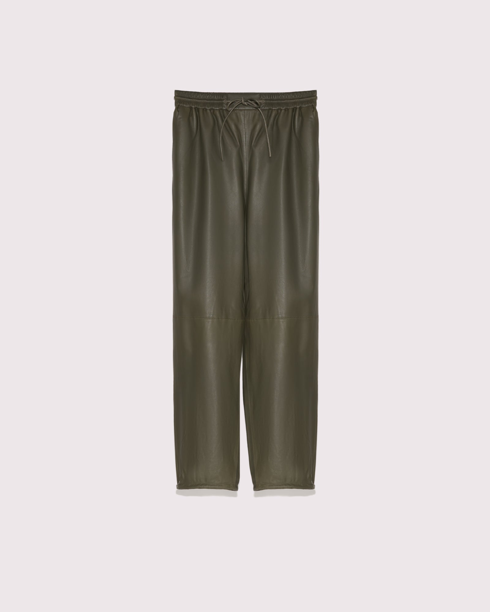 Balck Friday 2025 - Yves Salomon - Leather joggers - khaki
