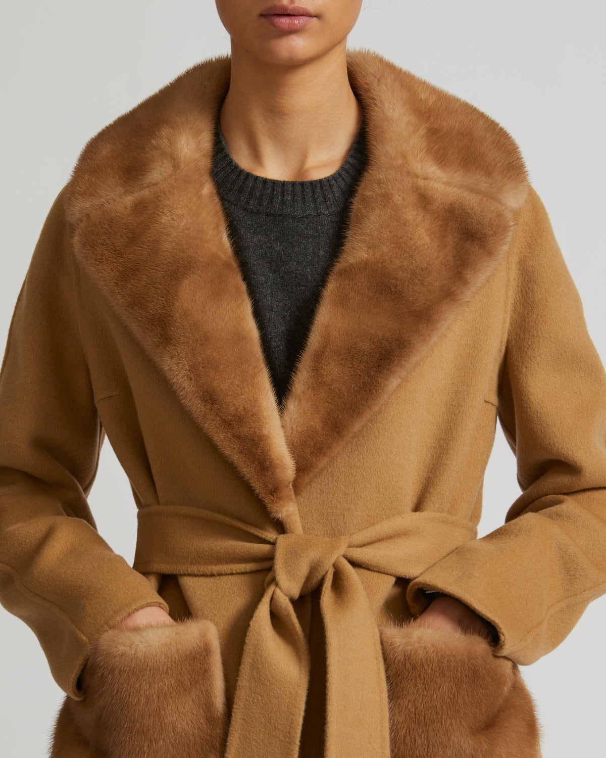 Yves salomon clearance shearling