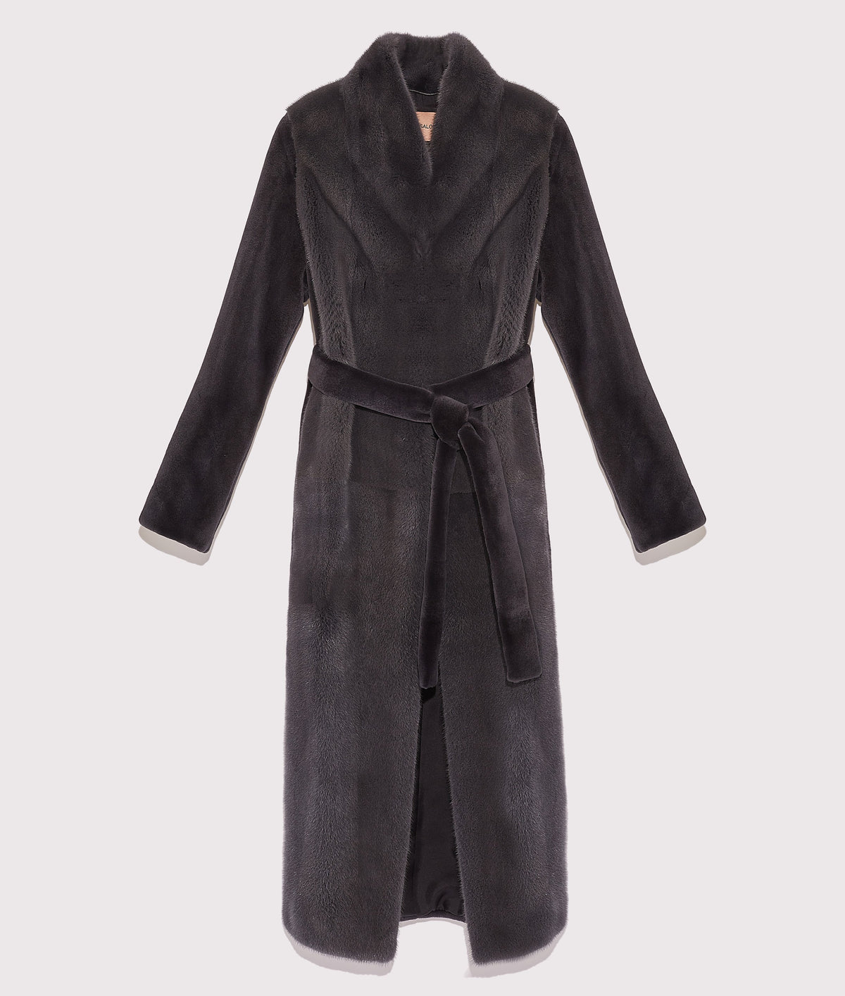 Long mink coat -Yves Salomon